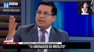 Benji Espinoza explica a Jaime Chincha lo sucedido en el golpe de estado de Pedro Castillo