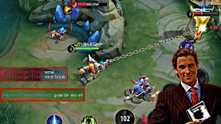 ENEMY AND TEAMMATE WAS SHOCKED BY FRANCO HOOK! - FRANCO HOOK MONTAGE | MOBILE LEGENDS BANG BANG