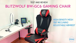 BlitzWolf BW-GC6 GAMING CHAIR REVIEW - ANY GOOD? (2021)