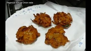 Nagercoil special Onion vada