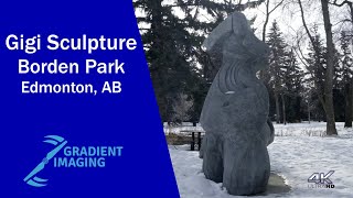 Gigi Sculpture, Borden Park, Edmonton, Alberta