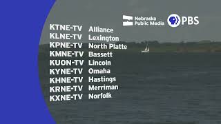 Nebraska Public Media PBS (NE, USA) - October 2022 ID: Sailboat on a river