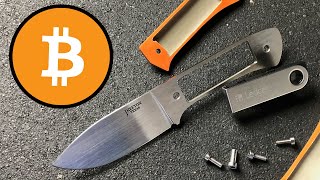 The Most VALUABLE Knife Ever Made? | Secret Bitcoin Wallet | Knife Making