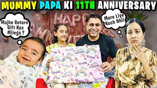 Mummy-Papa ki Anniversary pe hui dher sari masti🎉Surprise Gifts🎁😍 @SamayraNarulaandFamily