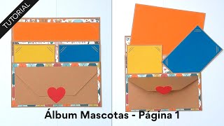 Súper Tutorial: Álbum Mascotas - Página 1 🐱🐶❤️ ¡Empezamos un nuevo álbum de scrap!