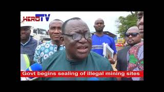 Govt begins sealing of illegal mining sites in Enugu....@herotvng