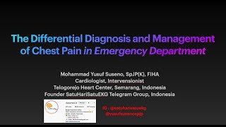 The Differential Diagnosis and Management of Chest Pain in Emergency Department