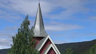 Hol Kirche in Norwegen  ( Norge Norway )