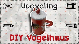 DIY Upcycling Vogelhaus Tutorial