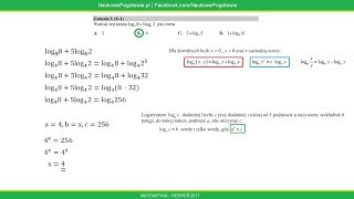 Zadanie 3 - Matematyka Matura | SIERPIEŃ 2017