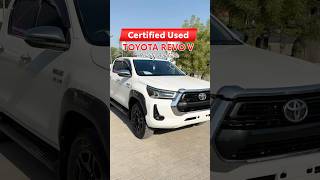 Certified Used Toyota Revo V 2023 is Readily Available at Toyota Sukkur Motors