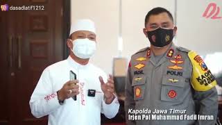 PESAN USTADZ DAS'AD LATIF & KAPOLDA JATIM JENDERAL FADIL IMRAN (PILKADA JATIM 2020) DI MASA PANDEMI