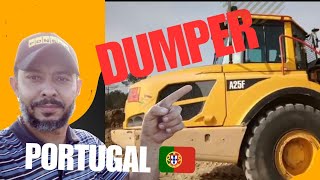 Meu trabalho hoje foi no Dumper Portugal 🇵🇹