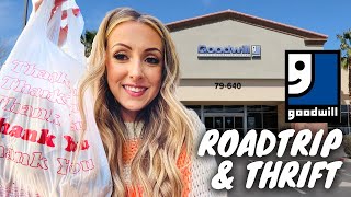 SPRING THRIFT SHOP WITH ME | GOODWILL LA QUINTA CA