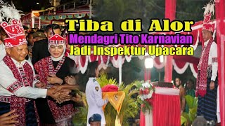 Tiba di Alor, Mendagri Tito Karnavian Jadi Inspektur Upacara Penurunan Bendera 17 Agustus