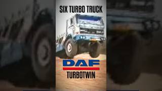 1,200hp DAF Dominated the 1980s Dakar Rally