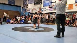 Matthew Wrestling bulldog bash 3-18-23:Semis