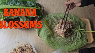 Banana flower cooked in ethnic style - khalyn