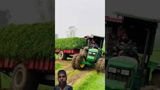 MAHINDRA ARJUN+JOHN DEERE#tractor #carracinggame #shorts