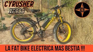 LA FAT BIKE ELECTRICA  MAS BESTIA / CYRUSHER XF900 / GINESSOT