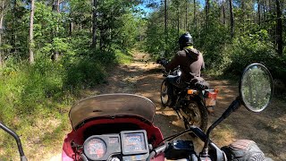 Fun ride on dual sports DR 200 and KLR 650