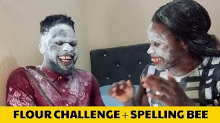 Couple Flour Challenge And Spelling Bee Competition - It's A Mess