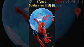 I Found Amazing spider man 🤯😱On Google Earth #shorts #google #googleearth #googlemaps #viral