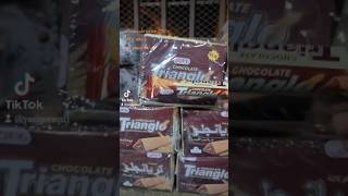 Trianglo chocolate #food #streetfood