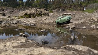 The offroadin' robin takes on elk rock island.