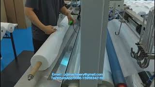 JL-FD1800 Automatic Disposable Nonwoven Bed Sheet Perforating Rewinding Machine