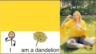 Dandelion Song for kids / Spring songs / Springtime - Science song with AAC / Dandelion Life Cycle