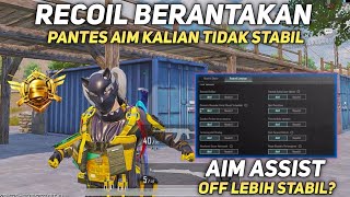 BASIC SETTING PUBG MOBILE AGAR AIM LEBIH STABIL SEPERTI PRO PLAYER | SETTINGAN DASAR PUBG MOBILE