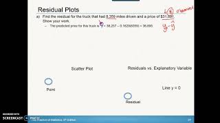 10.2 Scatterplots and Correlation - Graphing Residuals