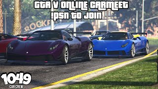 [Live] GTA V ONLINE PS5 CarMeet|Racing|Cruising|No Hesi|NextGen|