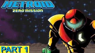 Road to Metroid dread | Metroid: zero mission playthrough (GBA) part 1 | the mission begins..