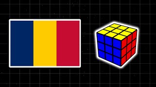 CHAD FLAG on the Rubik’s Cube 3x3 🇹🇩