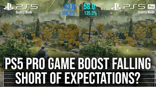 PS5 Pro Game Boost Isn't 45% Faster Than PS5... Why?