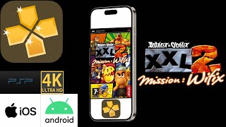 PPSSPP GOLD - PSP emulator - 4K iOS iPhone Pro Max - Android - Asterix & Obelix XXL 2: Mission WiFix