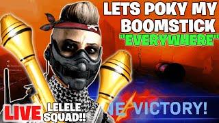 🔴LIVE 🔴 POKE my BOOMSTICK everywhere 🔴Day 537