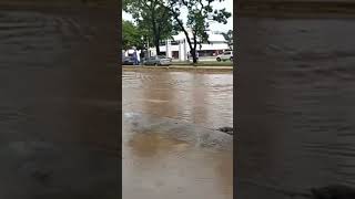 coletazos en Valencia del huracán ian 😳#huracan #venezuela #short #lluvias #rain