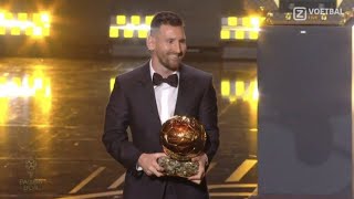 Messi Wins The Ballon D'or 2023