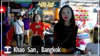 Khao san, The world's best party street for backpackers.