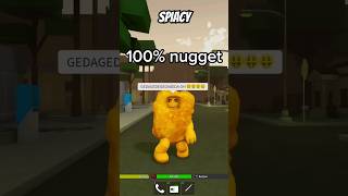 gegagedigedagedago nuggets vs speed % #roblox #gegagedigedagedago #funny #shorts