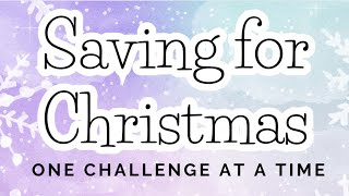 Saving For Christmas with Christmas Savings Challenges!