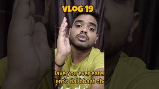 Vlog 19 || Aspirant ka Dal Bhaat | minivlog || #minivlog #vlog #dailyvlog #shorts