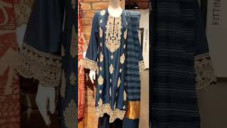 beautiful embroidery dress | style by fatima