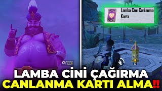 LAMBA CİNİ NASIL ÇAĞIRILIR, CANLANMA KARTI - PUBG MOBİLE