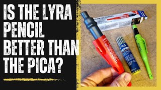 Lyra Mechanical Pencil Review. How does it compare to Pica, Hultafors, Ox, Thorvald, and Tracer?