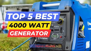 Top 5 Best 4000 Watt Generator Review of 2023 l Best 4000 Watt Generator Price on Amazon