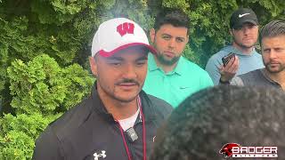 Wisconsin running backs coach Devon Spalding talks fall camp, freshmen